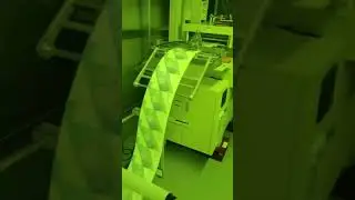 Matte hydrogel films in production line