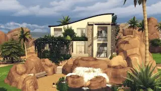Desert Loft House | Sims 4 | Stop Motion Build | Base Game | No CC