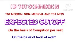 Expected cutoff of tgt Commission 2025! TGT MEDICAL COMMISSION TGT NON-MEDICAL COMMISSION TGT ARTS! 
