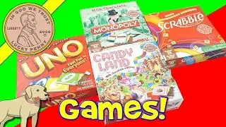 How To Play The Chocolate Board Games - UNO - Scrabble - Candy Land & Monopoly