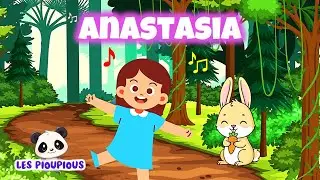 Anastasia se prom&egrave;ne dans les bois 🌲🐰 | Comptine personnalis&eacute;e pour enfant | Les Pioupious