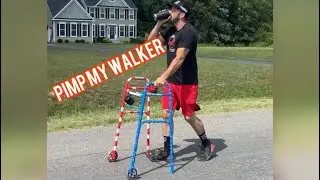 I added a cup holder to my walker 3 days after surgery