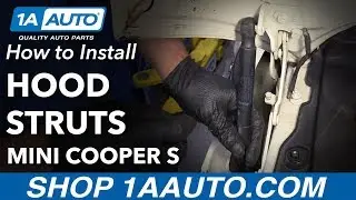 How to Replace Hood Support Struts 07-13 Mini Cooper S
