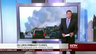 U.S. evacuates embassy in Libya amid clashes