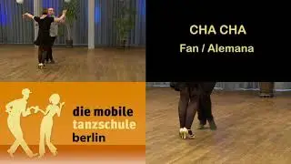 Cha Cha Cha: Fan mit Alemana (intermediate level)