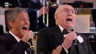 Fiorello e Pippo Baudo con 
