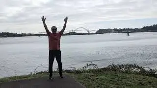 Radio Taiso Yaquina Bay Bridge, Newport Oregon