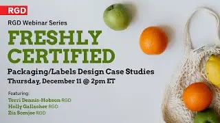 Freshly Certified &mdash; Packaging/Labels Design Case Studies