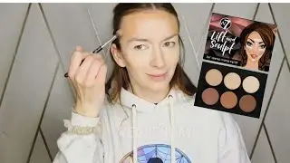 WE TESTED THE W7 CONTOUR PALETTE Part 1