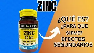 ZINC: Gu&iacute;a Completa de Dosis Segura
