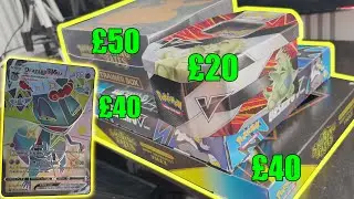 WE BOUGHT &pound;150 WORTH OF POKEMON CARDS! (Shining Fates & Battle Styles)