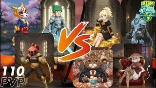 Wakfu PVP 110: Gain, Argarot y Five Star vs Kreed, Hepi, Lady Kreed y Peter the Cat + 1vs1