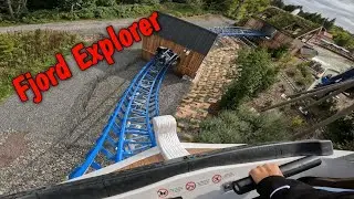 Parc Le Pal 2025 // Fjord Explorer onride // Mack Rides // Watercoaster