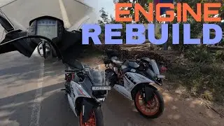 Two RC390(BS3) and Two Himalayan 450 Bike Ride | 390 Engine rebuild