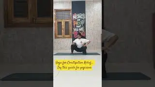 1 Yoga Pose to Relieve Constipation Naturally 🧘&zwj;♀️ | Easy & Effective Asana