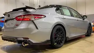 Toyota TRD Camry Silver Black Roof 2020 года: запуск и осмотр