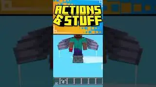 ACTIONS STUFF КАК СКАЧАТЬ #minecraft