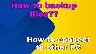 How to Backup files in Corrupted Windows 10 (OS) Step by step procedure