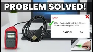 Morpho 9014: Device is blacklisted. Please contact device support team.