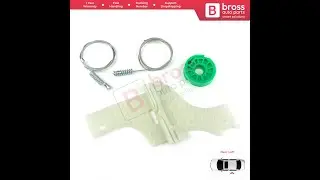 Bross Auto Parts BWR1163 Window Regulator Repair Kit Rear Left Door 9223H6 for Peugeot 508 2010&ndash;On