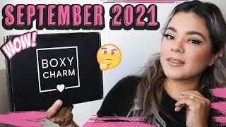 BOXYCHARM SEPTEMBER 2021 |UNBOXING & TRY-ON BEST BOX? #BOXYCHARM #GIFTEDBYBOXY #BTSWITHBOXY