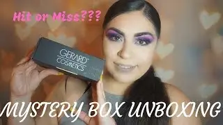 Gerard Cosmetics Mystery Box Unboxing