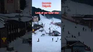 BOROVETS, BULGARIA HOTEL VIEW #bulgaria #travel