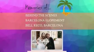 Behind the scenes at a Spain elopement in the rain, Bell Reco Barcelona.