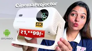 Ultimate Home Theatre Setup | Crossbeats LumeX Cine 4K Support, 300&rdquo; Display, Smart Android Cinema