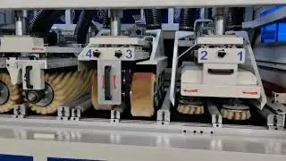 Wide Brush Sander Cabinets Sanding Machine Wood Brushing Machine from Yowing Machinery China