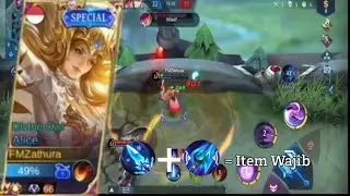 Alice top global best build 2021 Unlimited mana | alice montage terbaru tahun 2021
