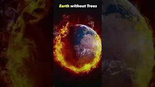 situation of earth without sun moon water ( without humans)