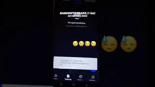 20 Feb, App error❌😓 BANKNIFTY PAPER TRADE(1 lot)📈📊#trading #life #banknifty #papertrading