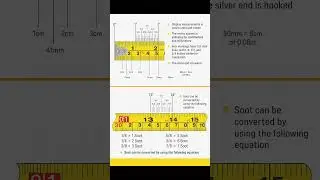 How to Read a Measuring Tape | #Shorts #Construction