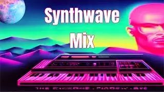 Synthwave Cyberpunk Music Mix - IEM Radio - Indie Electronic Music - Pop Art Ave