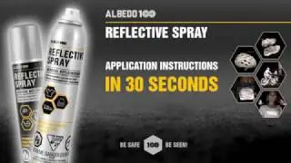 4 Easy steps to use Non-Permanent Colourless Reflective Spray by Albedo100
