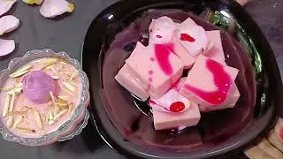 Barbie special || Summer special recipe || Pinky Jelly || रोज़ पिन्क जेली