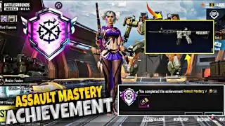BGMI - Assault Mastery V Achievements | NEW TRICK | kill 2000 enemies with assault rifle