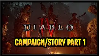 Diablo 4 Campaign Story Part 1 Gameplay (Beta Diablo 4 First Impressions)