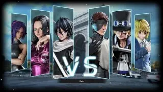 Jump Force's Fight 6 (Rukia, Boa Hancock & Yoruichi vs Aizen, Sabo & Kurapika)