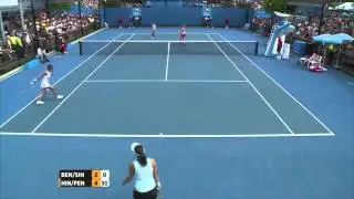 AO R1 2015 - Hingis-Pennetta vs. Bencic-Siniakova