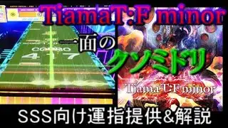 [チュウニズム]TiamaT:F minor SSS向け運指提供&解説