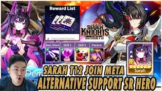 🔥🔥FREE 7 TIKET GACHA! SARAH BEST SUPPORT TANKER VERSI SR HERO [JOIN META] - SEVEN KNIGHTS RE:BIRTH