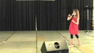 PART 1 --  Kaitlyn Maher sings at the 