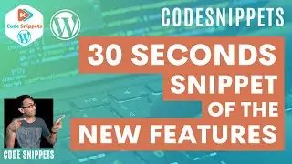 Quick Snippet of what you get in the Code Snippets Cloud with Code Snippets Pro