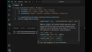 Learn Javascript : How to merge two array in one array