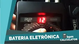 Bateria Eletrônica (Drum Machine) - DigitechRP90