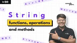 Строки: Часть 2 | на хинди | #python #pythonprogramming #programming #pythontutorial #program