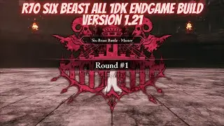 Sword Art Online Last Recollection Six Beast Master Difficulty All One Down Kill Build Version 1.21