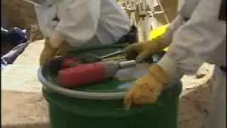 Retrieving transuranic waste